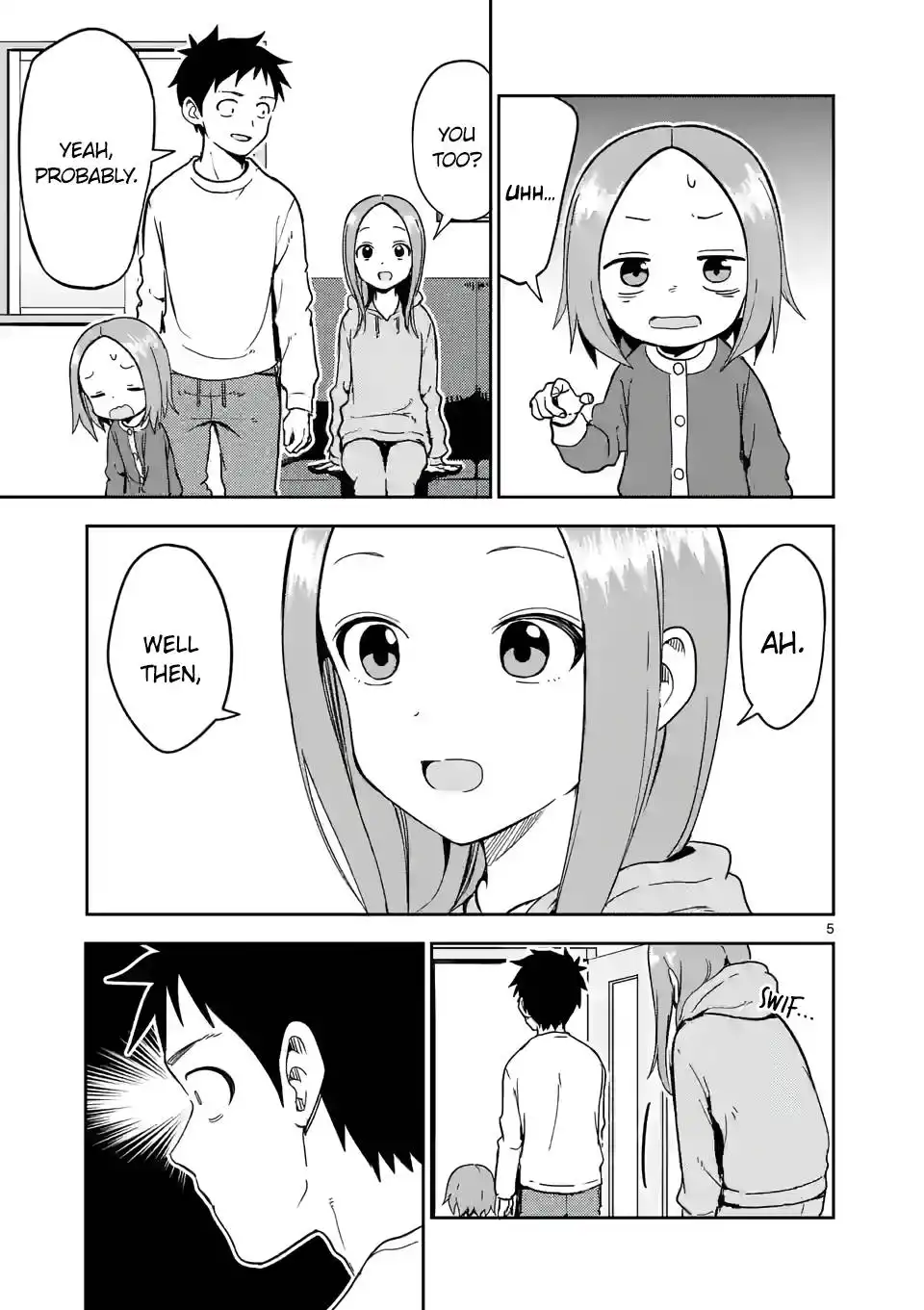 Karakai Jouzu no (Moto) Takagi-san Chapter 220 5